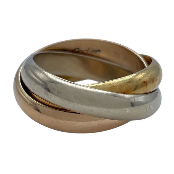 カルティエ Cartier トリニティリング ゴールドxピンクゴールドxホワイトゴールド 750 ジュエリー