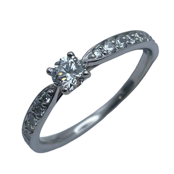 ティファニー TIFFANY＆CO ハーモニーソリティアリング プラチナ Pt950 ジュエリー