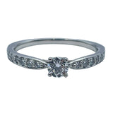 ティファニー TIFFANY＆CO ハーモニーソリティアリング プラチナ Pt950 ジュエリー