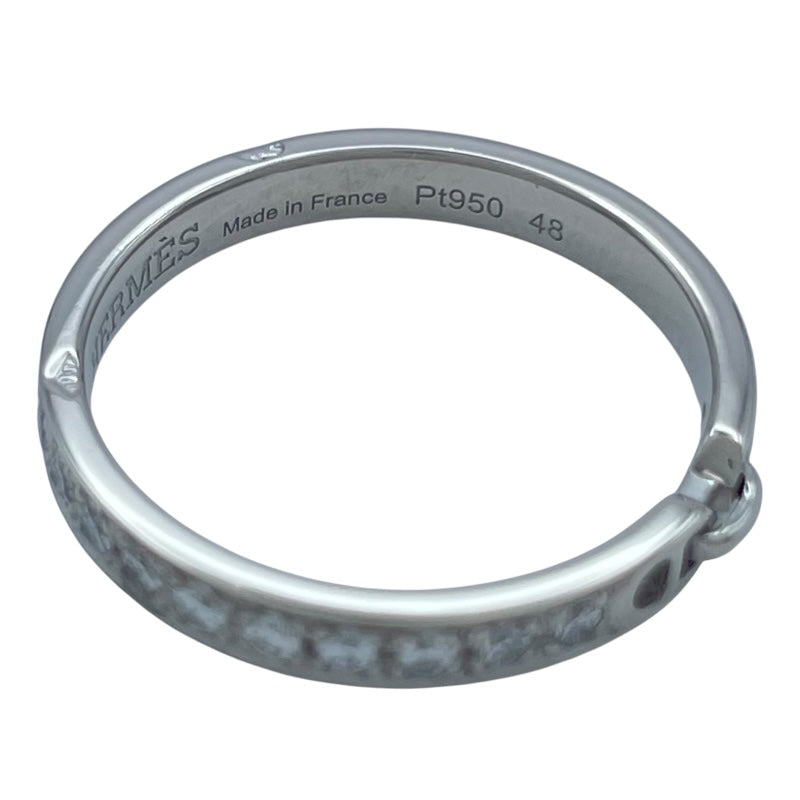 エルメス HERMES エヴァーシェーヌリング プラチナ Pt950 ジュエリー