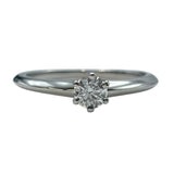 ティファニー TIFFANY＆CO ソリティアリング プラチナ Pt950 ジュエリー