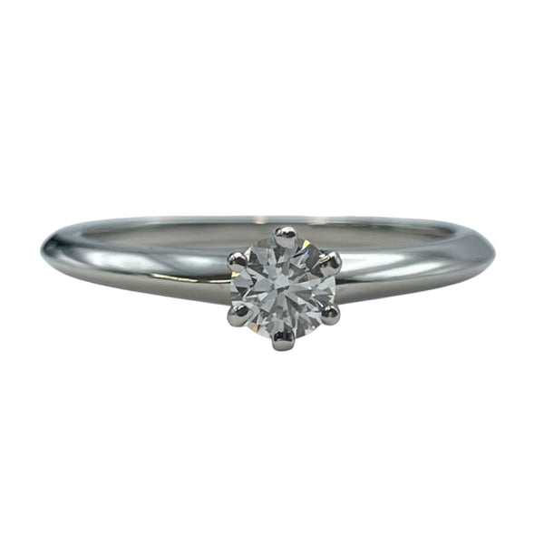 ティファニー TIFFANY＆CO ソリティアリング プラチナ Pt950 ジュエリー