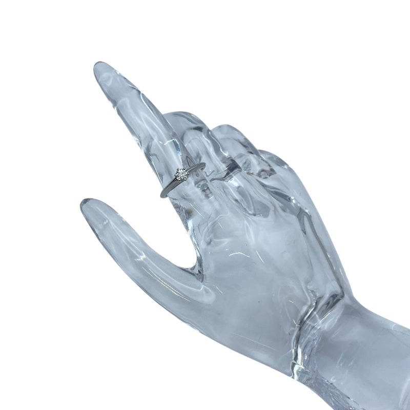 ティファニー TIFFANY＆CO ソリティアリング プラチナ Pt950 ジュエリー