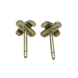 ティファニー TIFFANY＆CO クロスステッチピアス ゴールド 750 ジュエリー