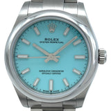 ロレックス ROLEX オイスターパーペチュアル31 ランダムシリアル 277200 ターコイズ SS 自動巻き レディース 腕時計