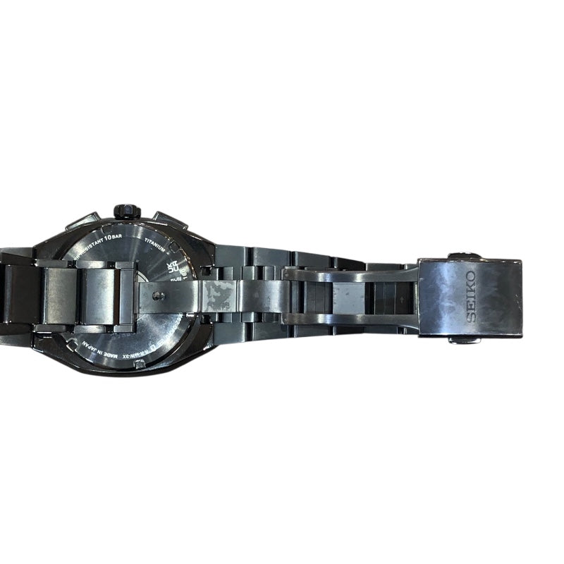 セイコー SEIKO アストロンネクスター SBXD015 ブラック チタン メンズ 腕時計