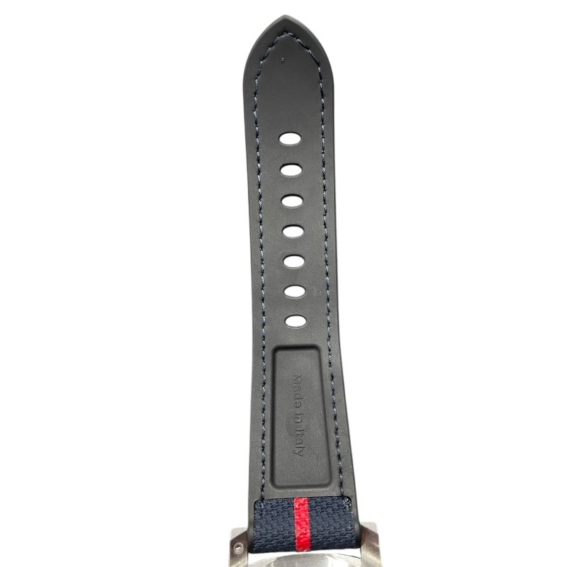 パネライ PANERAI サブマーシブル　クアランタ　クアトロルナ・ロッサ PAM01391 ブルー SS/ラバーベルト メンズ 腕時計