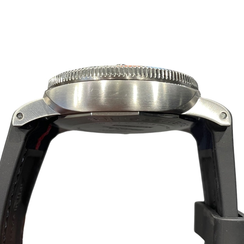 パネライ PANERAI サブマーシブル　クアランタ　クアトロルナ・ロッサ PAM01391 ブルー SS/ラバーベルト メンズ 腕時計