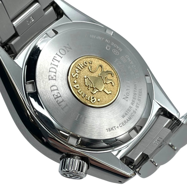 グランドセイコー Grand Seiko スポーツコレクション 9Fクォーツ GMT SBGN023 ブラック SS/セラミック クオーツ メンズ 腕時計