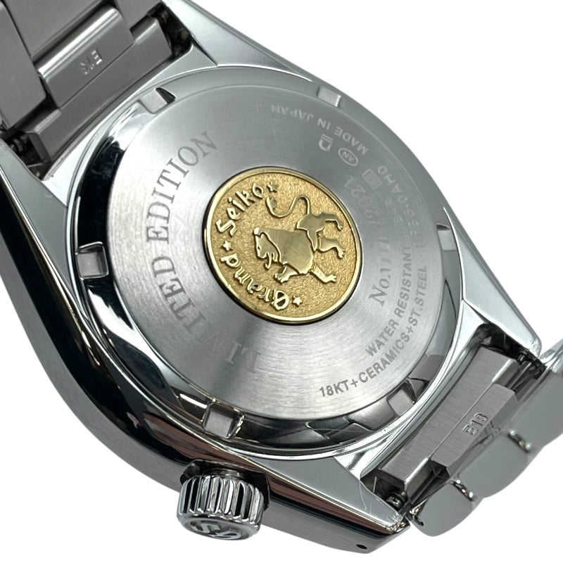 グランドセイコー Grand Seiko スポーツコレクション 9Fクォーツ GMT SBGN023 ブラック SS/セラミック クオーツ メンズ 腕時計