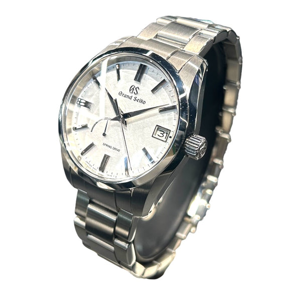 グランドセイコー Grand Seiko ヘリテージコレクション スプリングドライブ SBGA465 ホワイト SS メンズ 腕時計