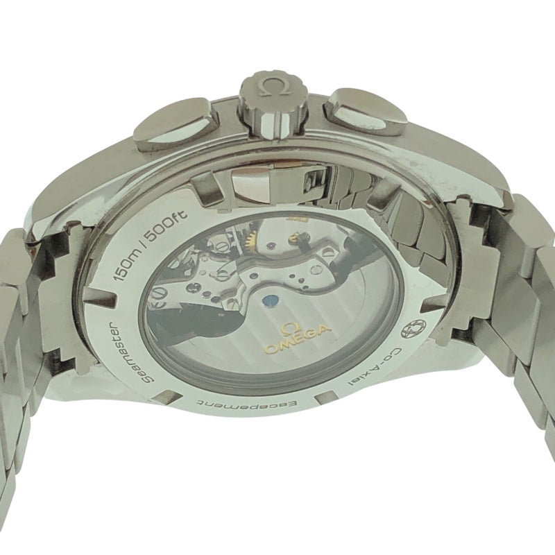 オメガ OMEGA ｼｰﾏｽﾀｰ ｱｸｱﾃﾗ 150M ｺｰｱｸｼｬﾙ ｸﾛﾉﾒｰﾀｰ 231.10.44.50.06.001 SS メンズ 腕時計