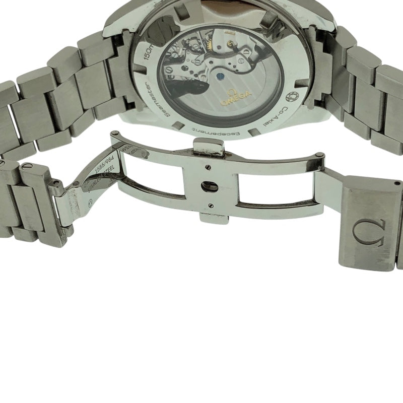 オメガ OMEGA ｼｰﾏｽﾀｰ ｱｸｱﾃﾗ 150M ｺｰｱｸｼｬﾙ ｸﾛﾉﾒｰﾀｰ 231.10.44.50.06.001 SS メンズ 腕時計