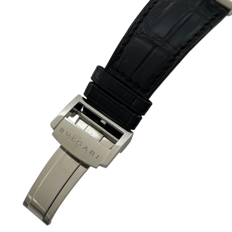 ブルガリ BVLGARI ディアゴノ カリブロ303 クロノグラフ DG42BSLDCH