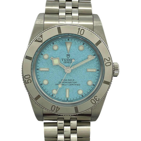 チューダー/チュードル TUDOR ブラックベイ54ラグーンブルー 79000 ブルー SS 自動巻き メンズ 腕時計