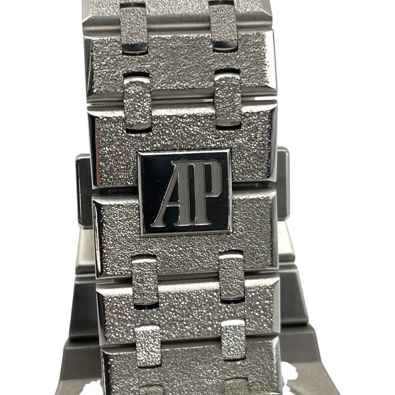 オーデマ・ピゲ AUDEMARS PIGUET ロイヤルオーク フロステッド ゴールド 世界200本限定 15410BC.GG.1224BC.01 ブルー WG 自動巻き メンズ 腕時計