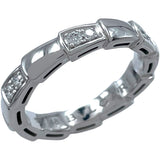 ブルガリ BVLGARI セルペンティリング ホワイトゴールド Au750/ダイヤモンド ジュエリー