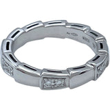 ブルガリ BVLGARI セルペンティリング ホワイトゴールド Au750/ダイヤモンド ジュエリー