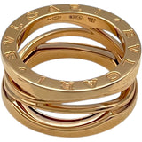 ブルガリ BVLGARI ビーゼルワンレジェンドリング ピンクゴールド Au750 ジュエリー