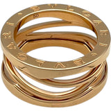 ブルガリ BVLGARI ビーゼルワンレジェンドリング ピンクゴールド Au750 ジュエリー