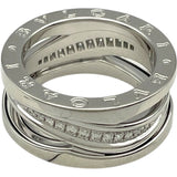ブルガリ BVLGARI レジェンドリング 12.5号 ホワイトゴールド Au750 ジュエリー