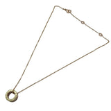 ブルガリ BVLGARI ビーゼロワンパーフェクトミステイクネックレス ゴールドxピンクゴールドxホワイトゴールド 750 ジュエリー