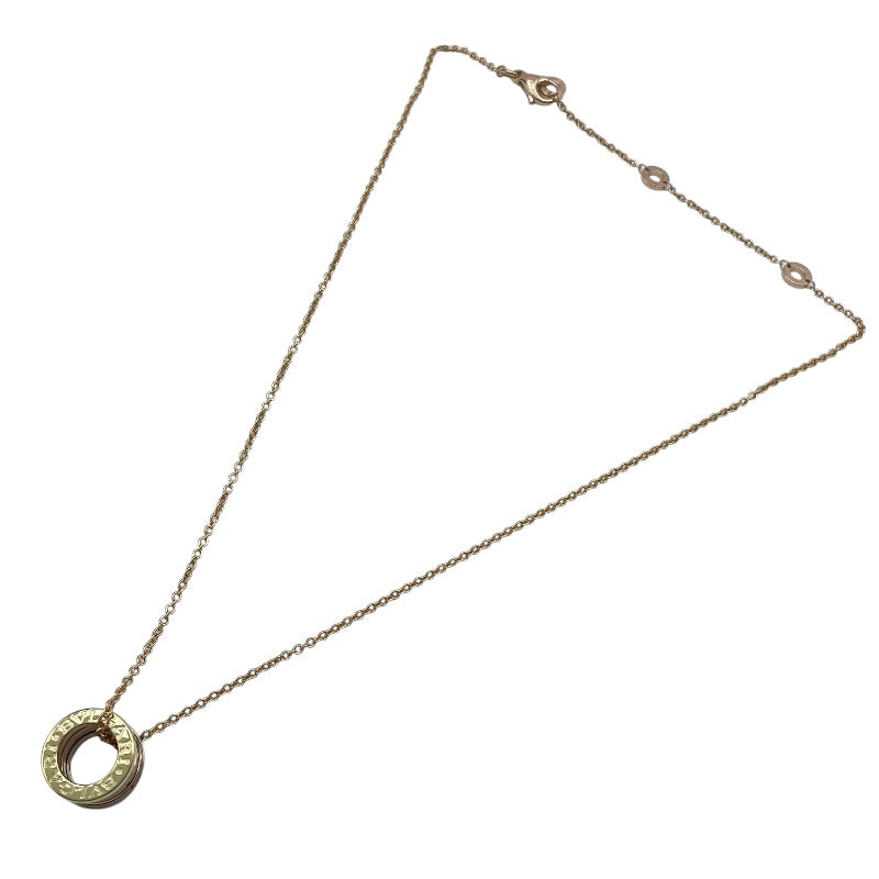 ブルガリ BVLGARI ビーゼロワンパーフェクトミステイクネックレス ゴールドxピンクゴールドxホワイトゴールド 750 ジュエリー