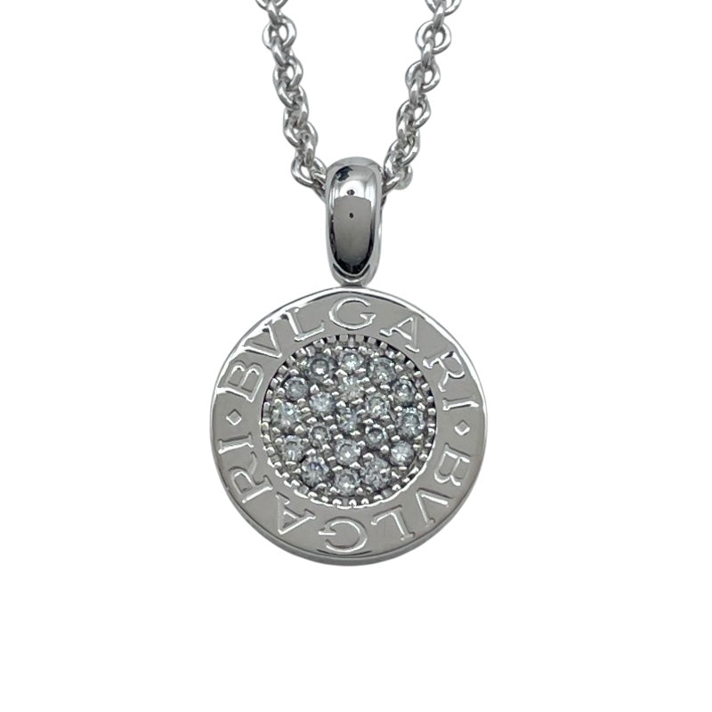 ブルガリ BVLGARI ブルガリブルガリダイヤネックレス ホワイトゴールド 750 ジュエリー