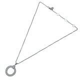 ブルガリ BVLGARI ブルガリブルガリサークルネックレス ホワイトゴールド Au750 ジュエリー