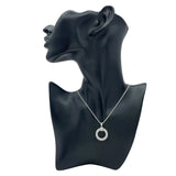 ブルガリ BVLGARI ブルガリブルガリサークルネックレス ホワイトゴールド Au750 ジュエリー