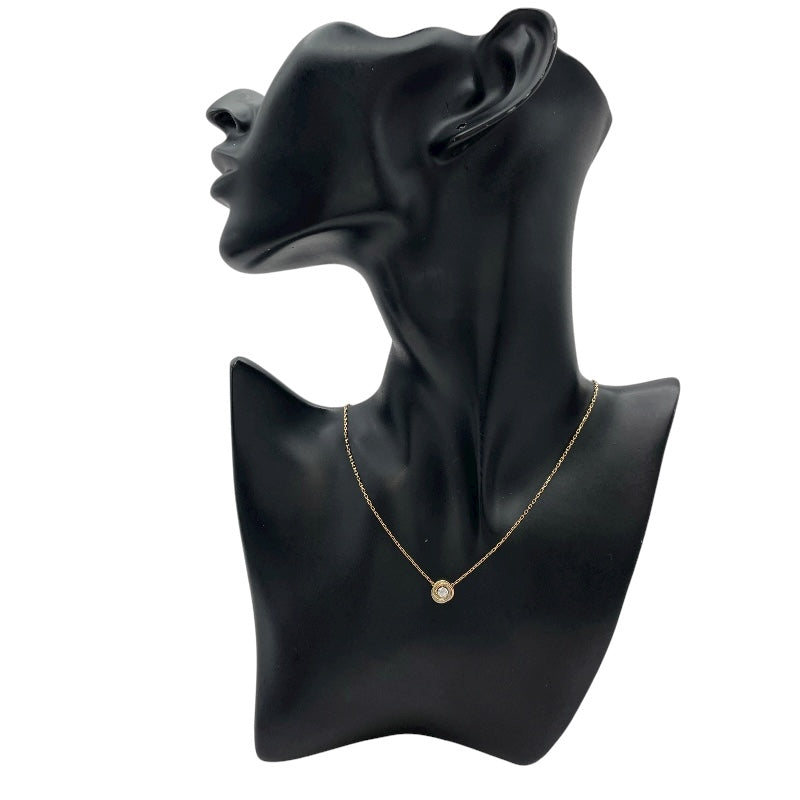 カルティエ Cartier ベビートリニティネックレス ピンクゴールド Au750 ダイヤモンド ジュエリー