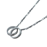 カルティエ Cartier ベビーラブネックレス ホワイトゴールド 750 ダイヤモンド ジュエリー