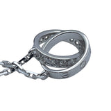 カルティエ Cartier ベビーラブネックレス ホワイトゴールド 750 ダイヤモンド ジュエリー