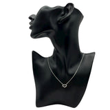 カルティエ Cartier Cハートネックレス ホワイトゴールド 750 ジュエリー