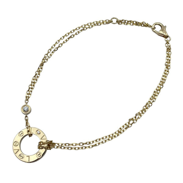 カルティエ Cartier ラブサークルブレスレット ゴールド 750 ダイヤモンド ジュエリー