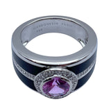 モーブッサン MAUBOUSSIN ボンボンローズリング ホワイトゴールド 750 ピンクサファイア ジュエリー