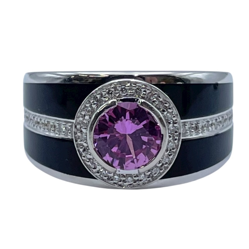 モーブッサン MAUBOUSSIN ボンボンローズリング ホワイトゴールド 750 ピンクサファイア ジュエリー