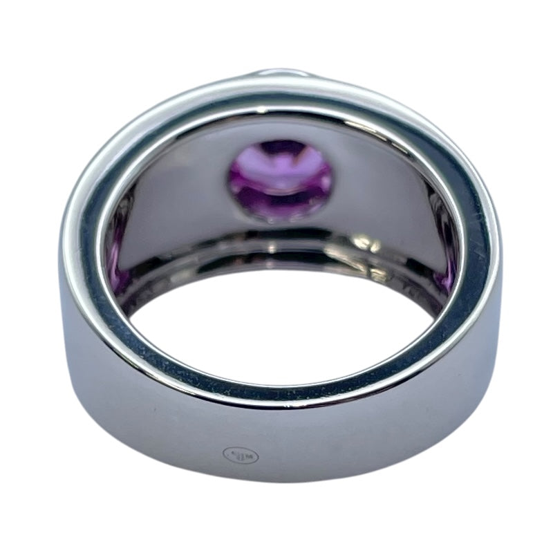 モーブッサン MAUBOUSSIN ボンボンローズリング ホワイトゴールド 750 ピンクサファイア ジュエリー