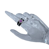 モーブッサン MAUBOUSSIN ボンボンローズリング ホワイトゴールド 750 ピンクサファイア ジュエリー