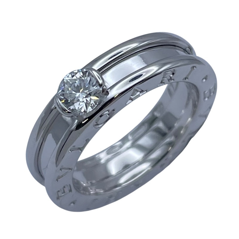 ブルガリ BVLGARI ビーゼロワンリング1バンド(XS) ホワイトゴールド 750 ジュエリー