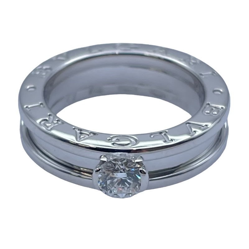 ブルガリ BVLGARI ビーゼロワンリング1バンド(XS) ホワイトゴールド 750 ジュエリー
