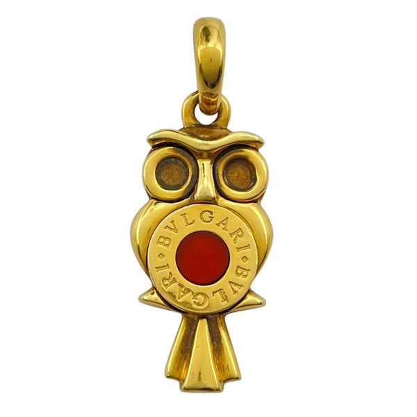 ブルガリ BVLGARI ブルガリトップ ゴールド 750 カーネリアン ジュエリー