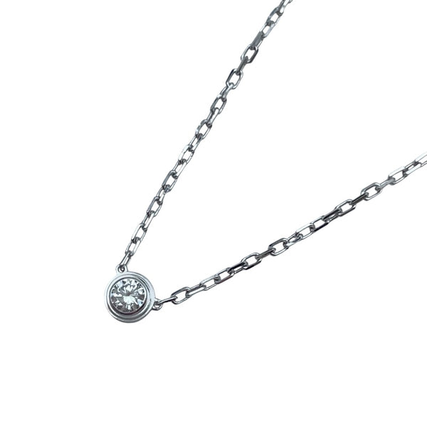 カルティエ Cartier ダムールネックレス ホワイトゴールド 750 ダイヤモンド ジュエリー