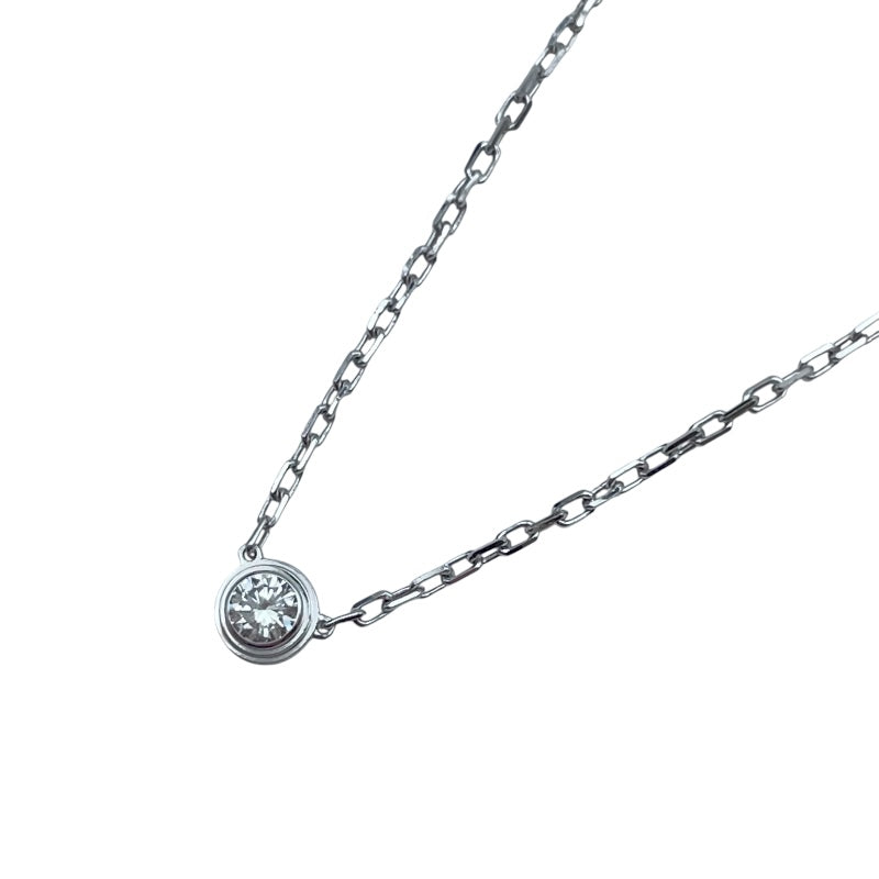 カルティエ Cartier ダムールネックレス ホワイトゴールド 750 ダイヤモンド ジュエリー