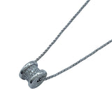 ブルガリ BVLGARI ビーゼロワンエレメントダイヤネックレス ホワイトゴールド Au750 ジュエリー