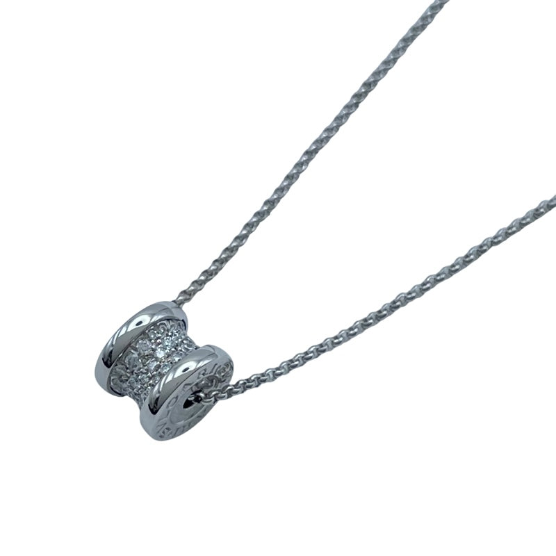 ブルガリ BVLGARI ビーゼロワンエレメントダイヤネックレス ホワイトゴールド Au750 ジュエリー