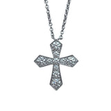 グラフ GRAFF トラべゾイドネックレス ホワイトゴールド Au750 ジュエリー