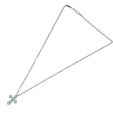 グラフ GRAFF トラべゾイドネックレス ホワイトゴールド Au750 ジュエリー