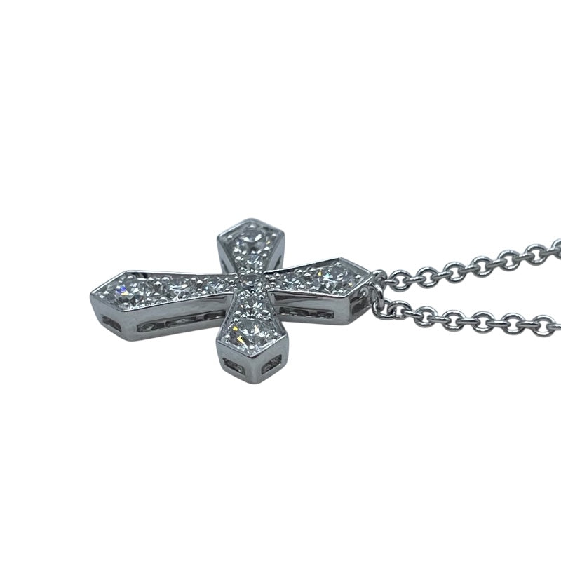 グラフ GRAFF トラべゾイドネックレス ホワイトゴールド Au750 ジュエリー