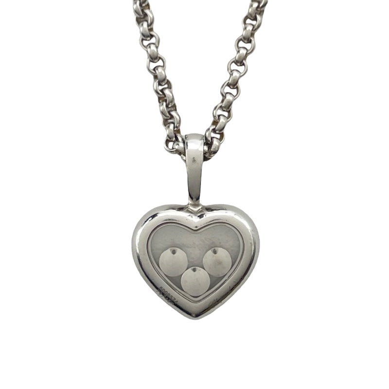 ショパール Chopard ハッピーダイヤネックレス ホワイトゴールド 750 ジュエリー